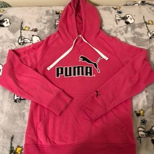 Puma hot pink sweatshirt